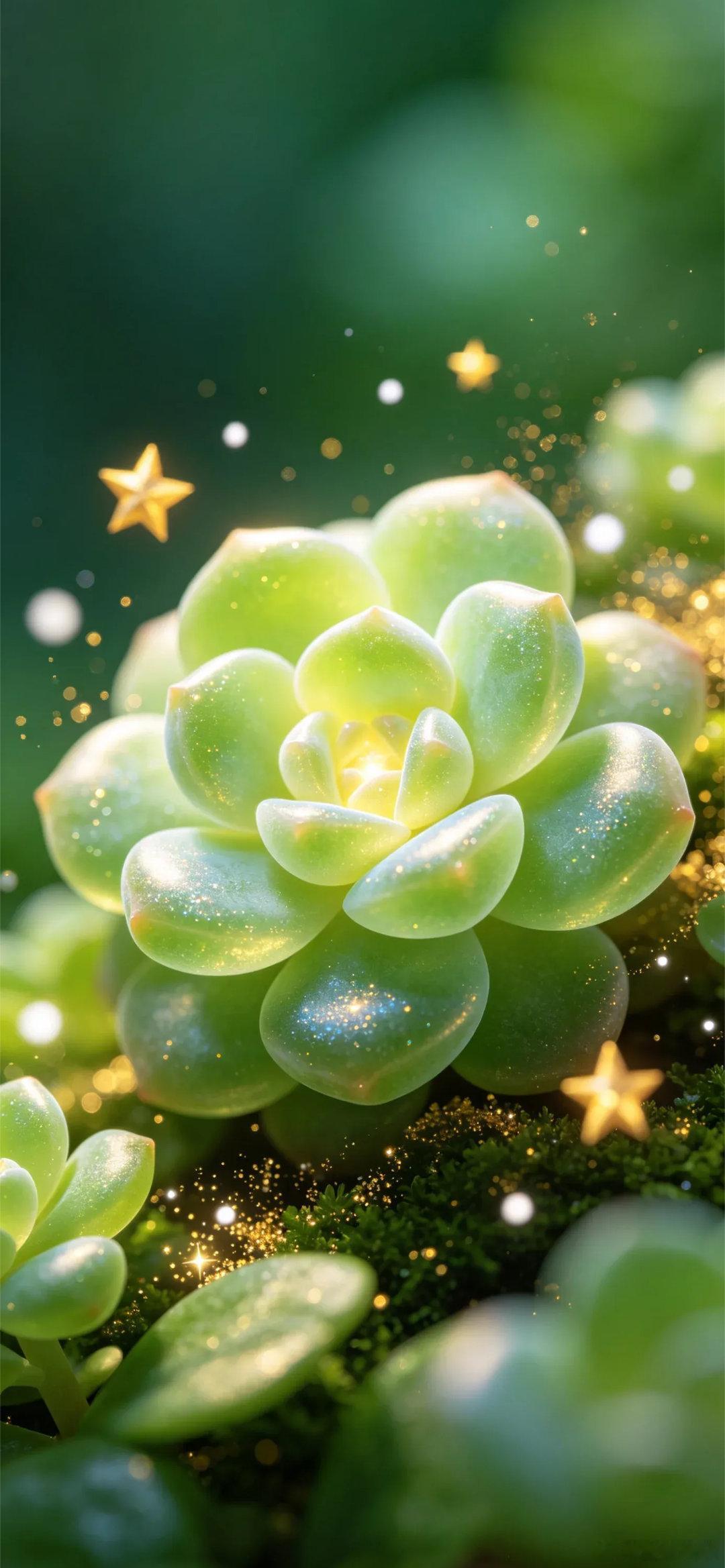 幸运花草小清新护眼锁屏壁纸～🍀💚 