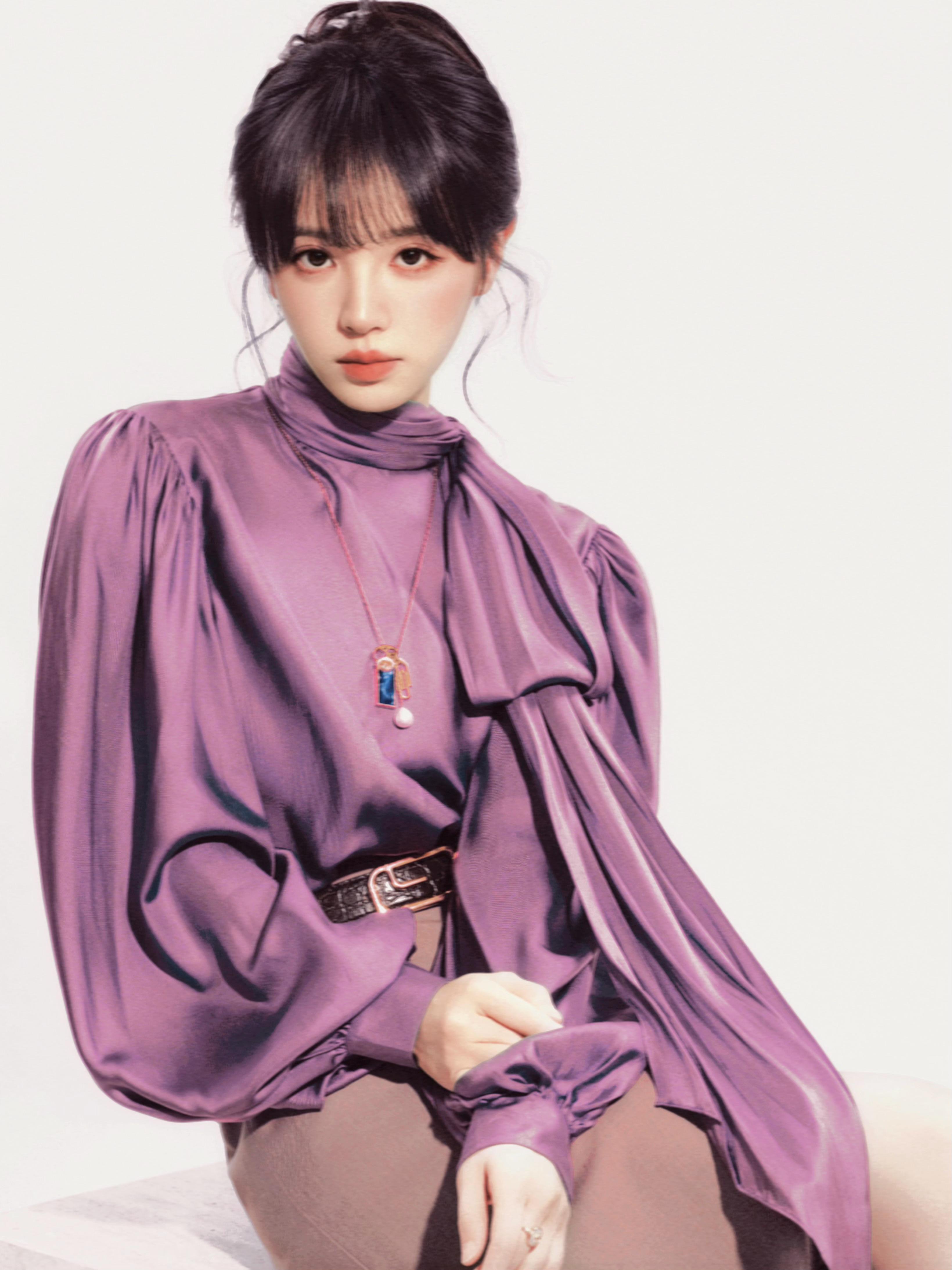 紫色也极有韵味 