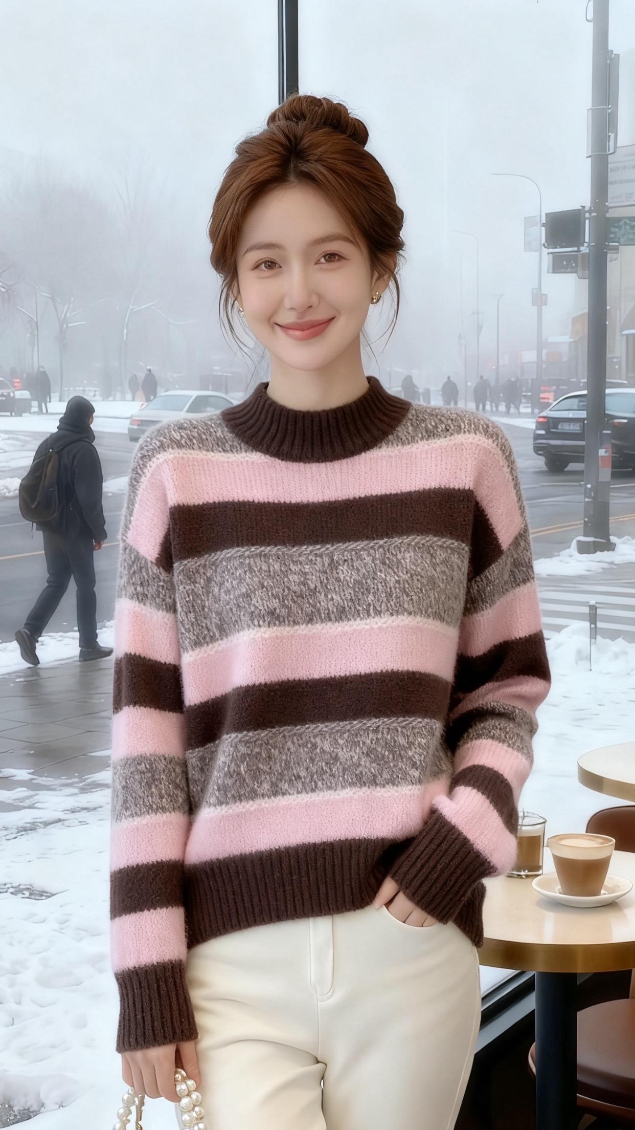 毛衣穿搭 冬季穿搭指南 小个子穿搭 保暖穿搭 洋气