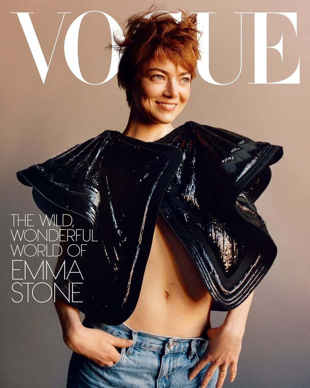 Vogue US September 2025 ：Emma stone Loui