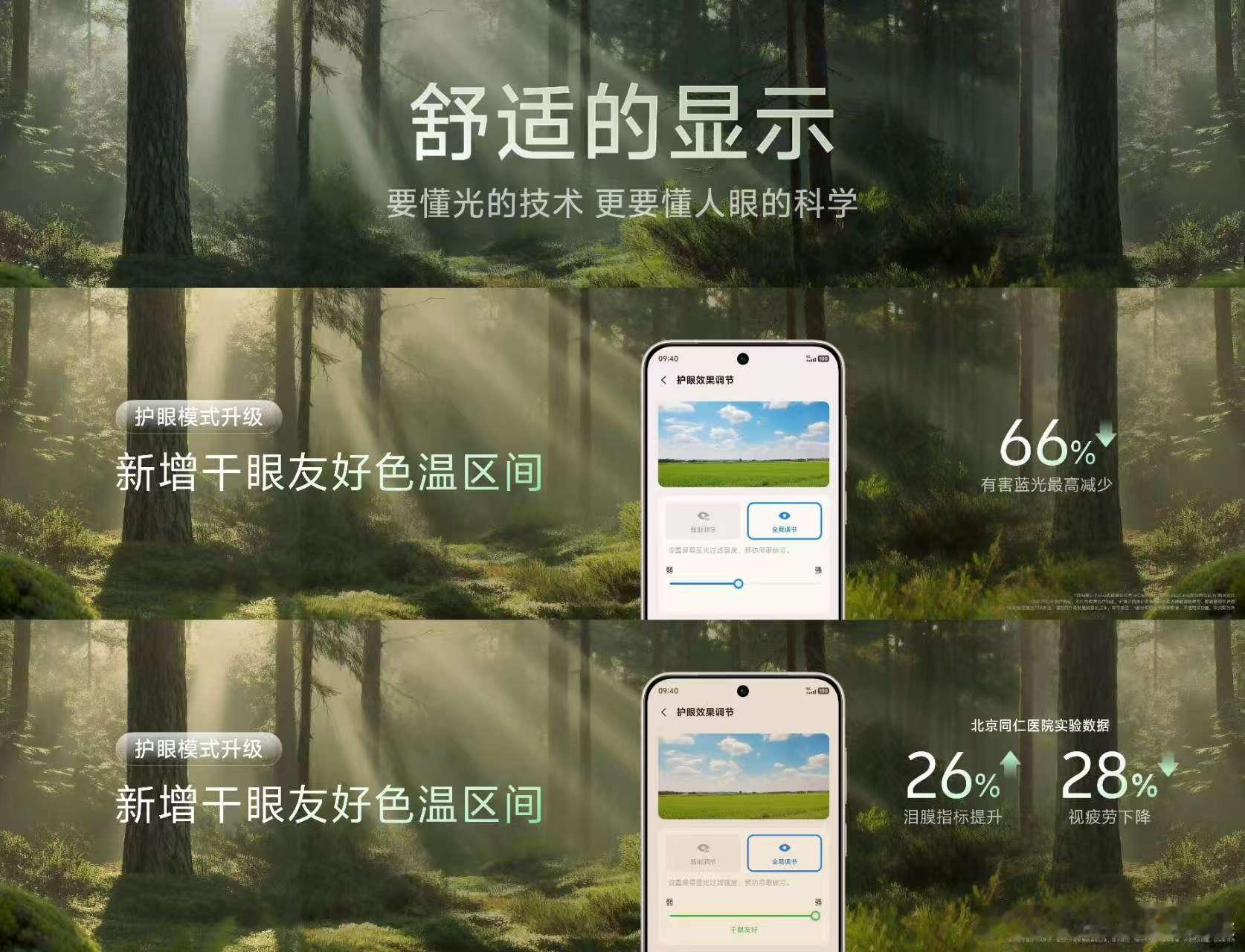 2025vivo开发者大会用手机怕伤眼的人，这次安全感拉满了！3000K低色温屏