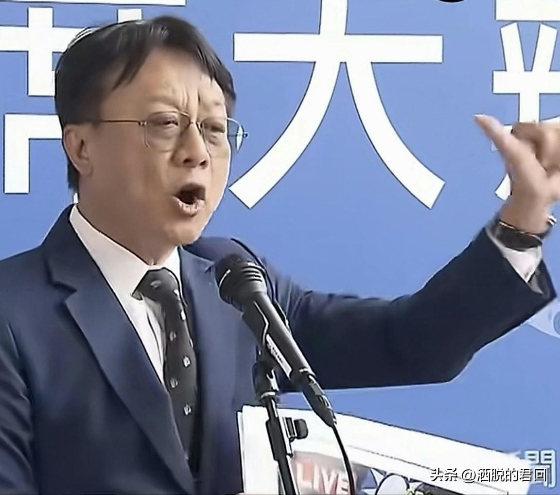 一手好牌被中国国民党打的稀烂。
一场国民党主席选举辩论会，
引发两场闹剧。
场内