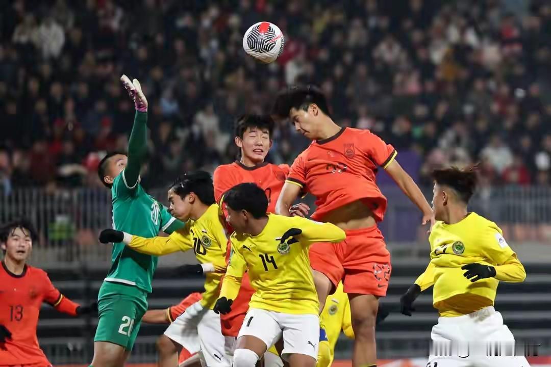 又是一场大胜，在U17亚洲杯预选赛第三轮，中国男足迎战另一支“鱼腩部队”文莱队，