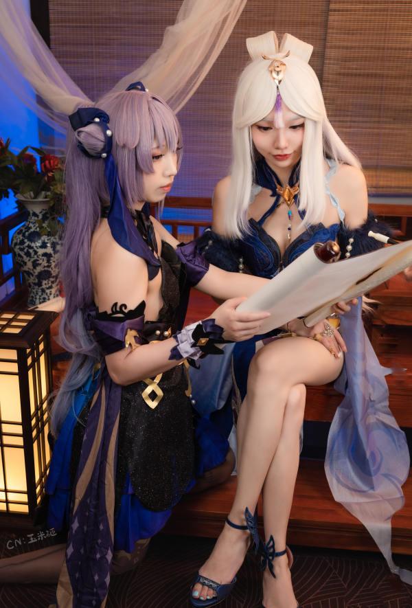 璃月记事：刻晴向凝光汇报工作！#游戏##原神##二次元#
