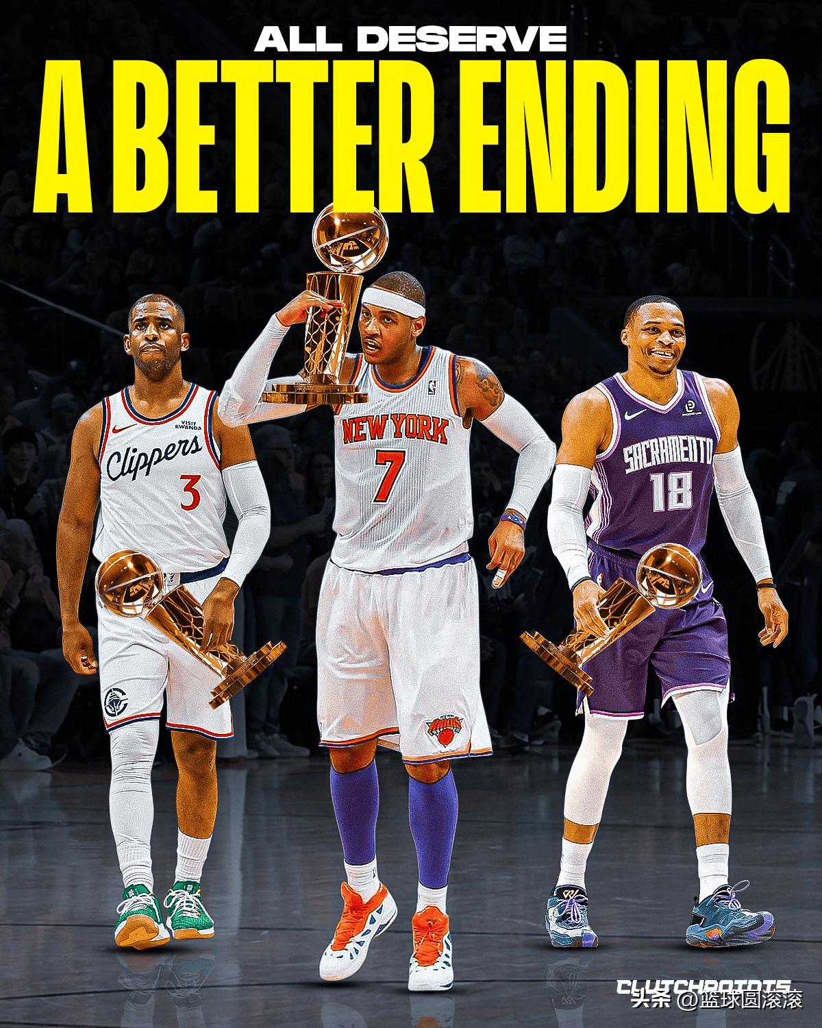 最残忍的NBA宿命！三位名人堂级别超巨，拼尽全力，终身无冠😭
 
美媒Clut