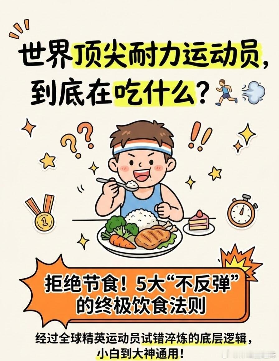 挖到职业运动员的饮食秘籍啦！才发现“吃不饱练不动”是真的运动运动饮食