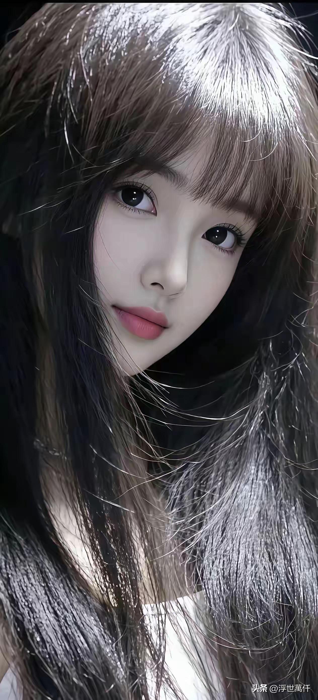 柔美发丝，梦幻少女，唯美气质，仙气飘飘🌸💝🌺