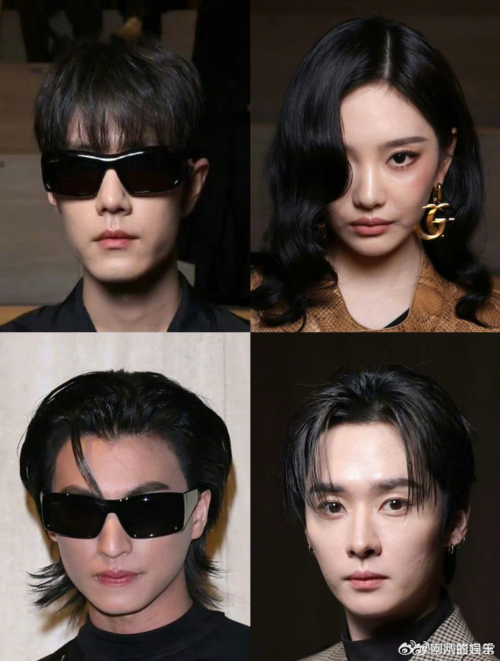 肖战宁艺卓Gucci同框谁懂啊！这波是Gucci双王炸·东西方顶奢同频！肖战（全