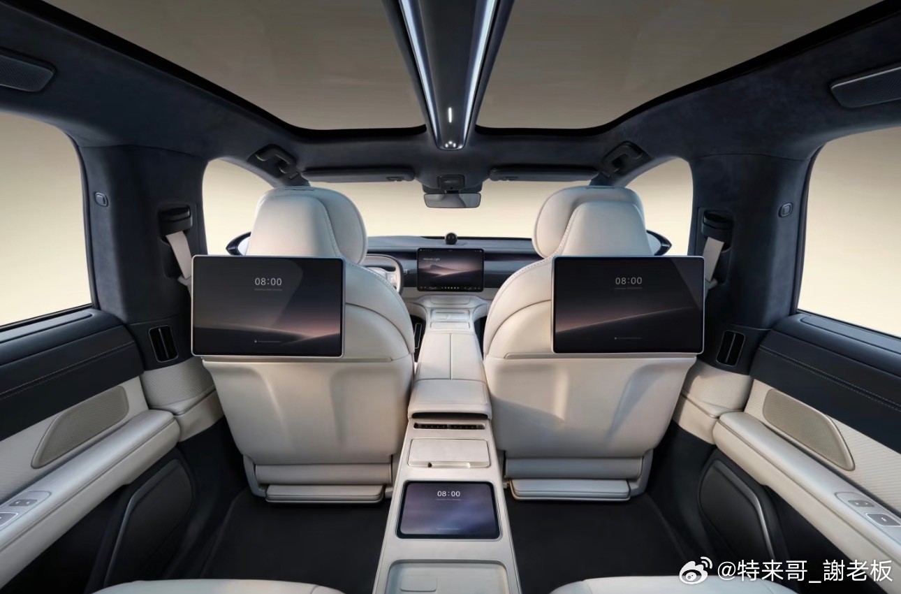 旗舰级尊贵，还得是：椅背大双屏特来哥蔚来es9