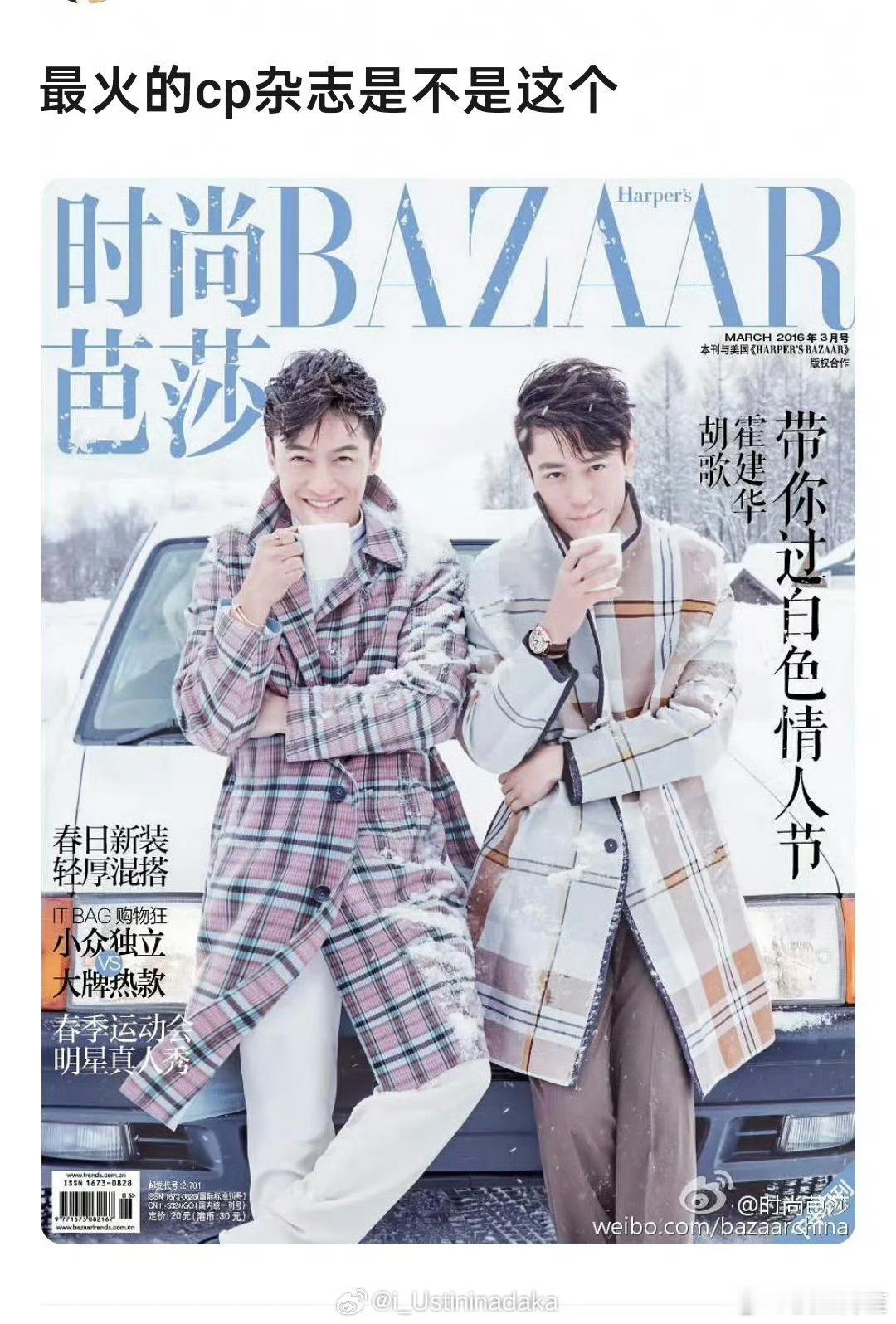 他们两个这张封面在大众向很火，恰恰是因为他们两个的cp不是那种腐女很疯魔的blc
