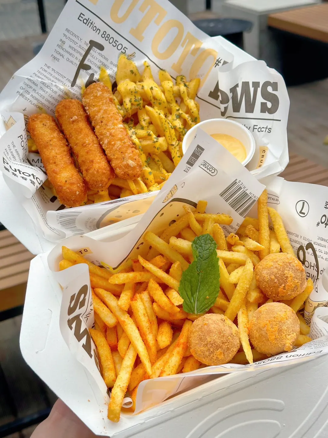 吃到了😭吃到了！天津首家薯条专门店！