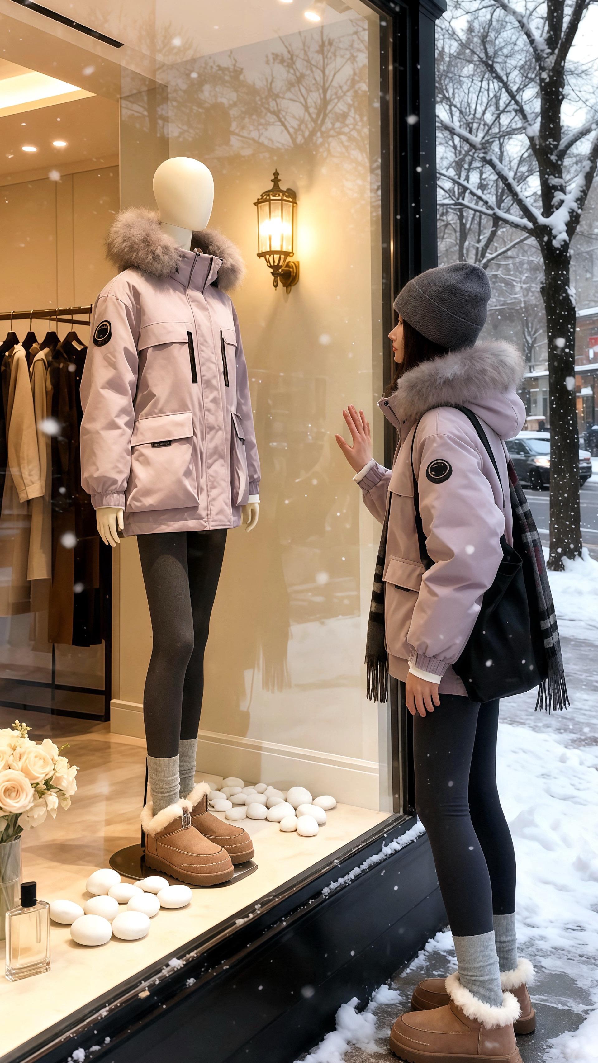 暖fufu的冬日ootd 保暖穿搭 冬季搭配 加厚外套 许妍的衣橱每套...