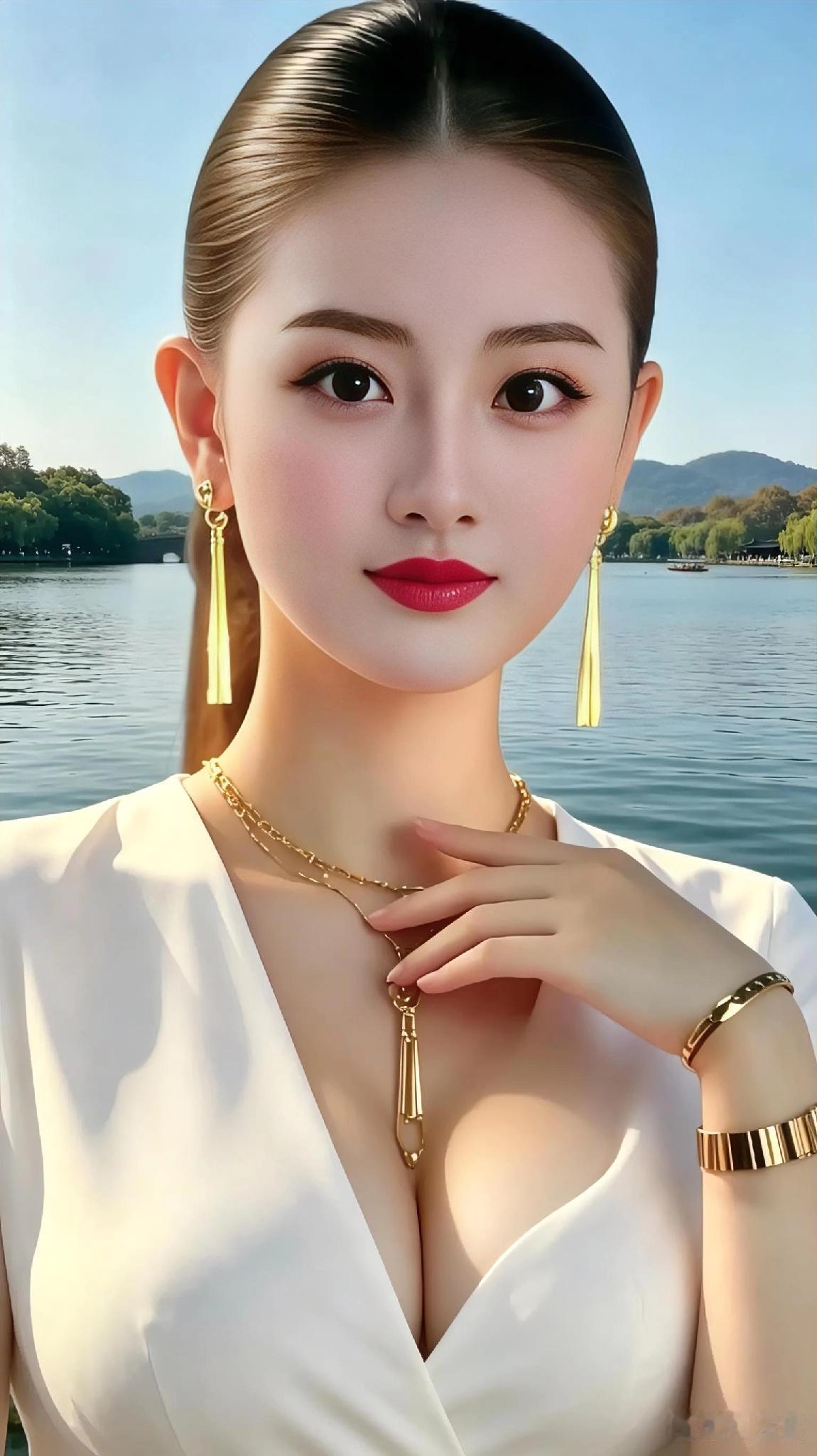 交换一张AI制作的美图