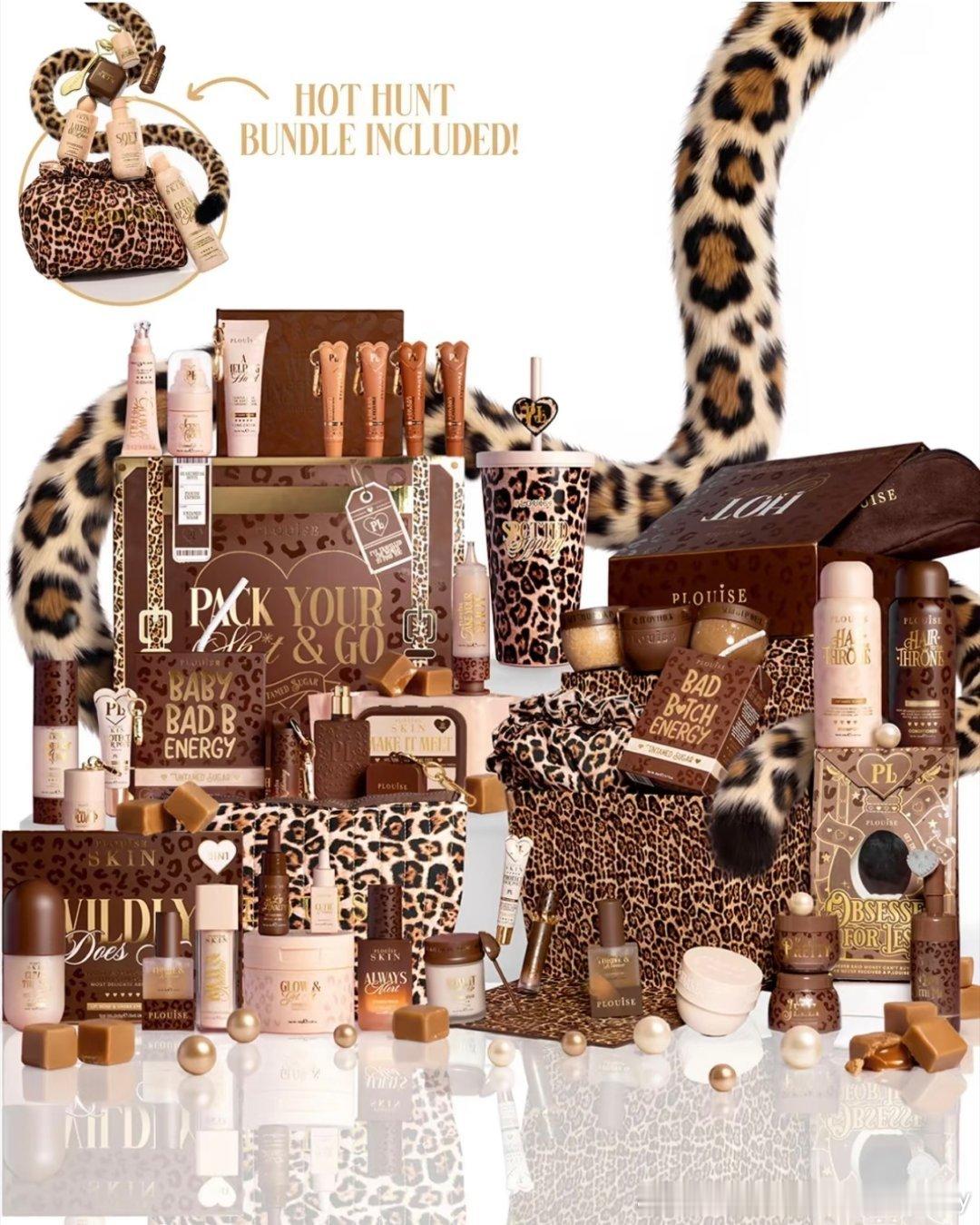 彩妆新品✨🐆🤎🖤Plouise猎豹限定系列PLOUISE猎豹系列，这套野得