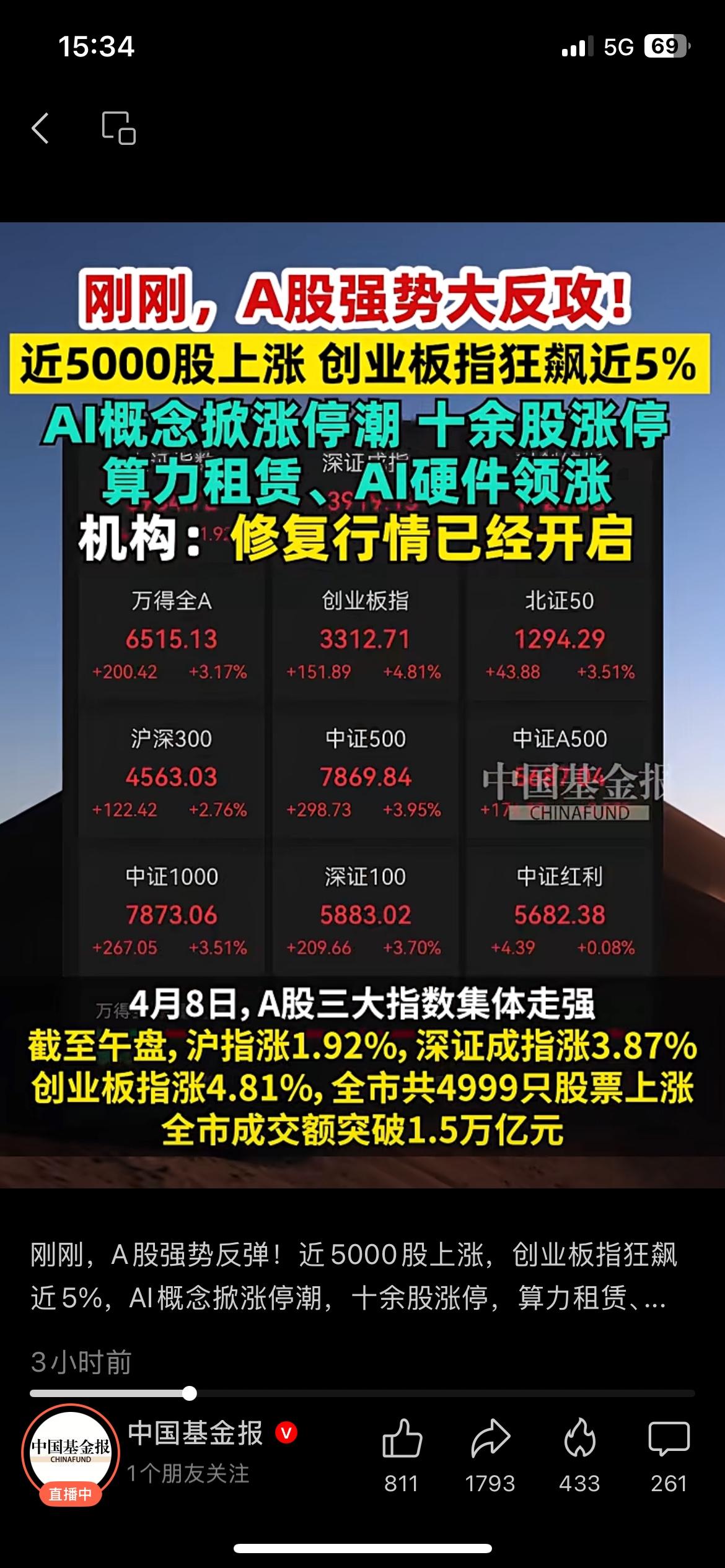 美伊停火落地！A股贵金属暴涨，普通人该抓住哪些机会？
刚看到重磅消息，美伊停火正