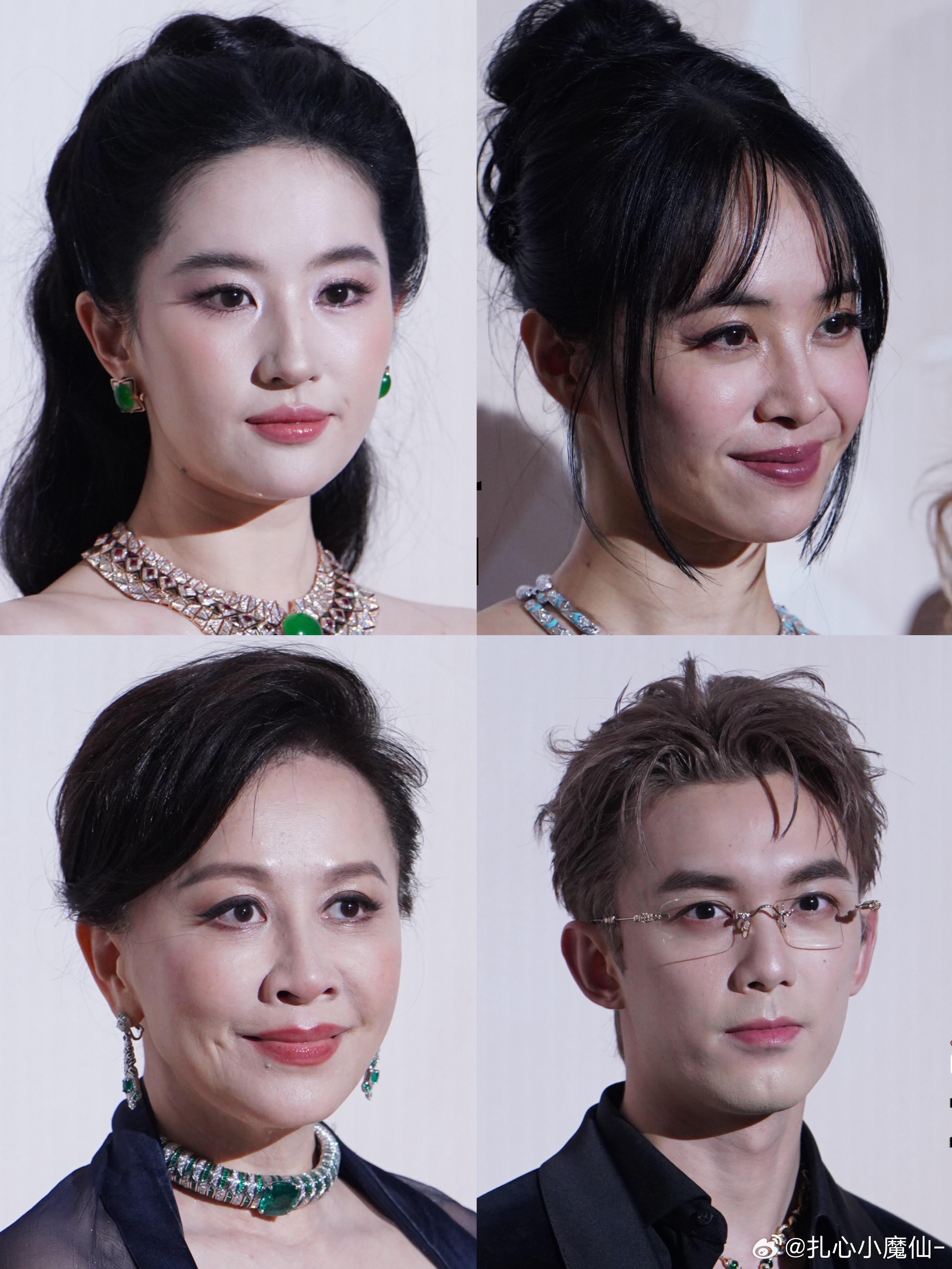 宝格丽活动，刘亦菲、刘嘉玲、蔡依林、吴磊同场生图！ ​​​