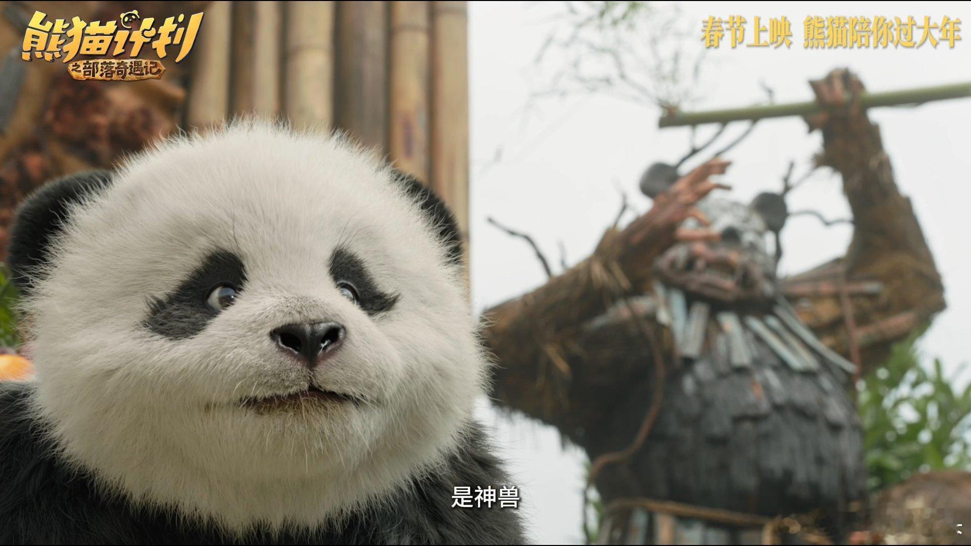 成龙想把中国文化带给全世界的人看《熊猫计划》里的熊猫也太会了，冒险之旅全程高能。