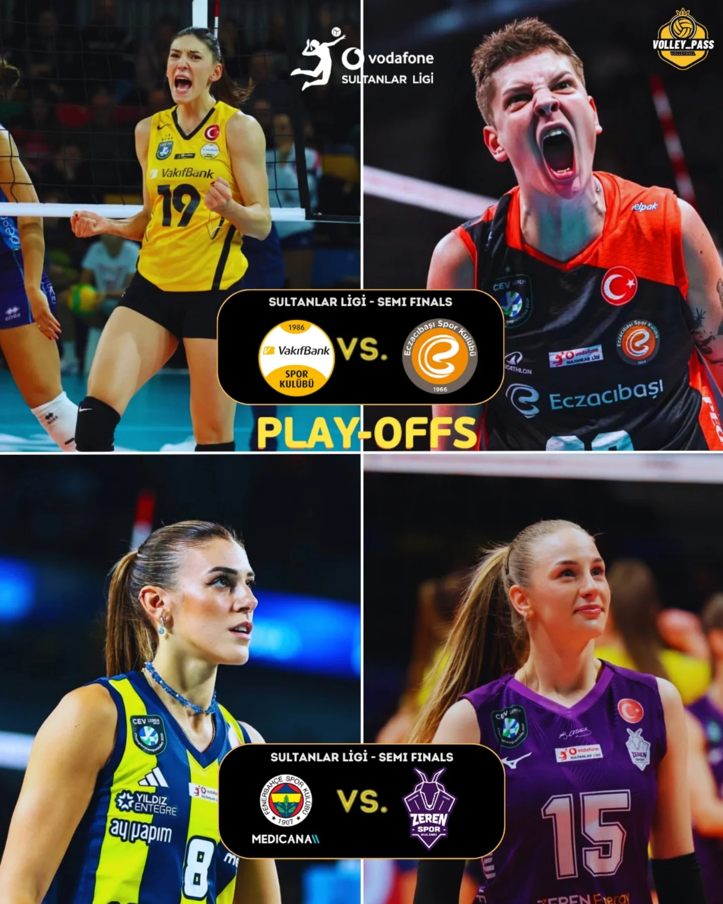 土超四强对阵瓦基弗银行VS伊萨奇巴希费内巴切VS泽仁体育 