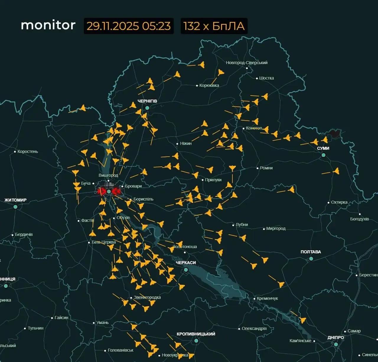 俄军对乌克兰的无人机和导弹攻击一直没有停歇。今天凌晨，又有大批俄军无人机去攻击乌