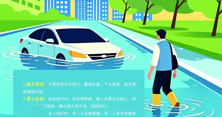 城市遇涝要避险 科学应对莫慌张｜公益广告