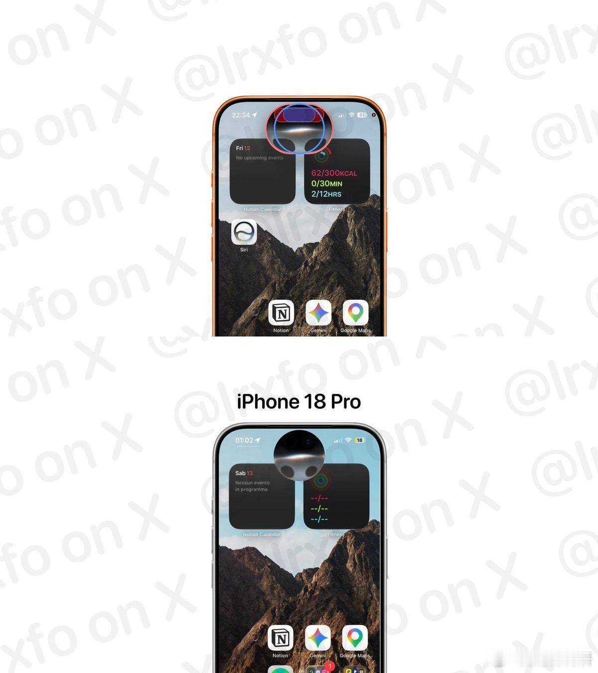 iPhone 18 Pro配备小动态岛的设计逻辑或许与此相关：Apple于iOS