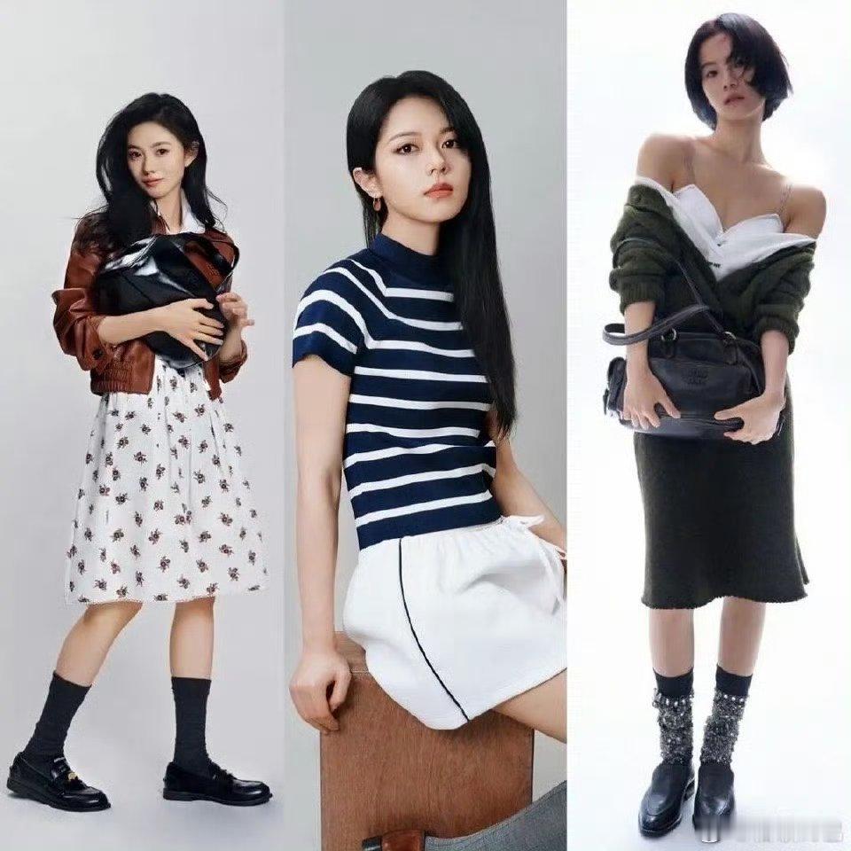 一直知道miumiu和刘浩存赵今麦有合作，李庚希还是第一次听说欸miumiu签了