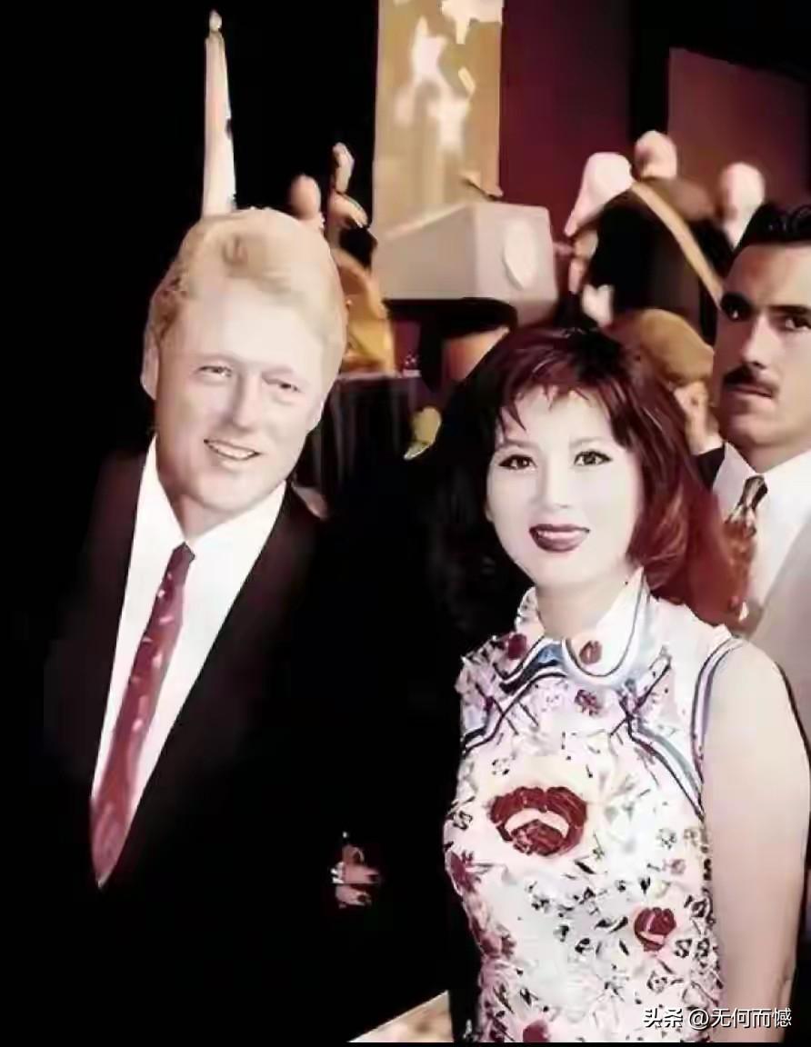 宫雪花，这个曾经被称为“中国第一美妇”的女人，曾经受到过克林顿的接见，感觉他的年