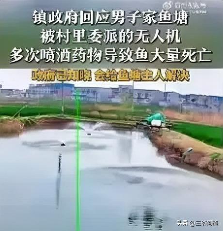 这无人机第三方喷药致使鱼塘里鱼大量死亡，这赔偿应该很容易坚决，就像保险一样，乡政