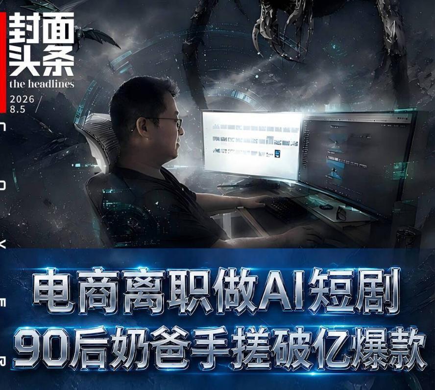 原来算力这么贵啊！90后奶爸江澜，没团队、没融资，一个人用AI“手搓”出爆款短剧