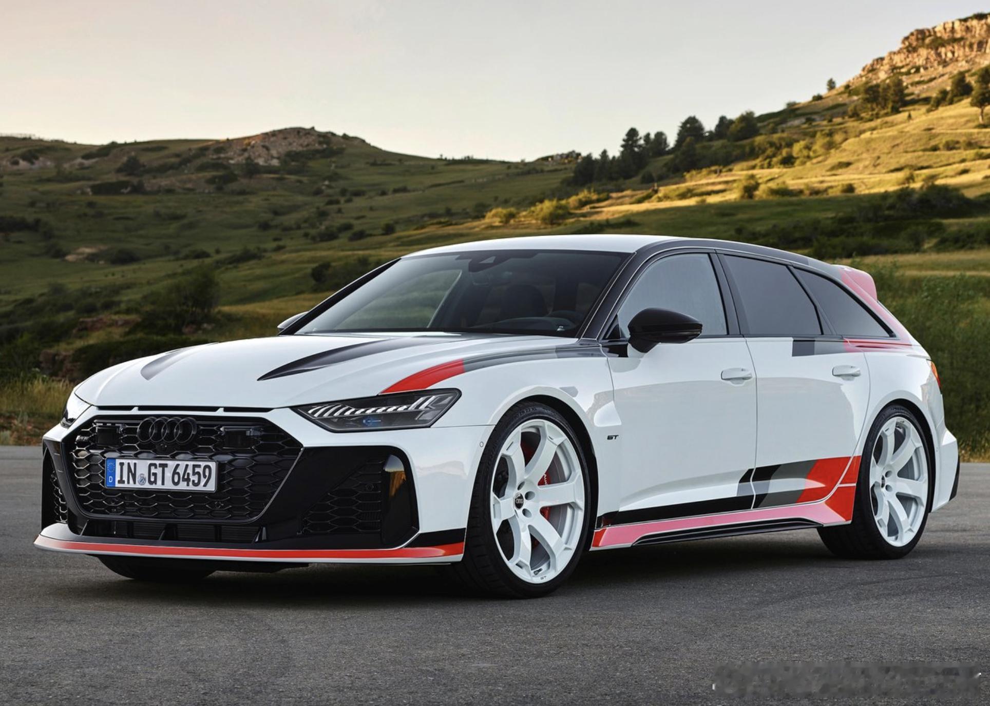 #这是你要的潮车吗# 奥迪RS 6 Avant GT，作为终极版本，全球限量66