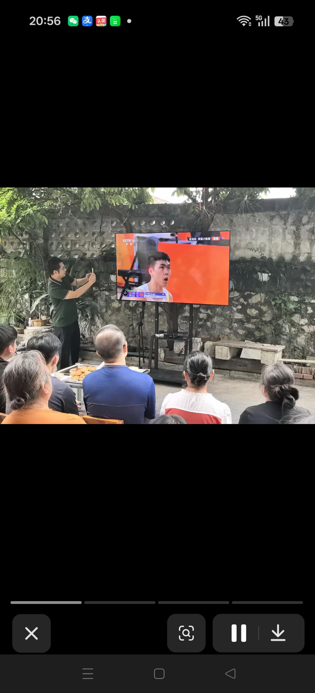 家乡的父老乡亲们，一起为代表中国男篮出战的庞峥麟，加油！[加油][加油][比心]