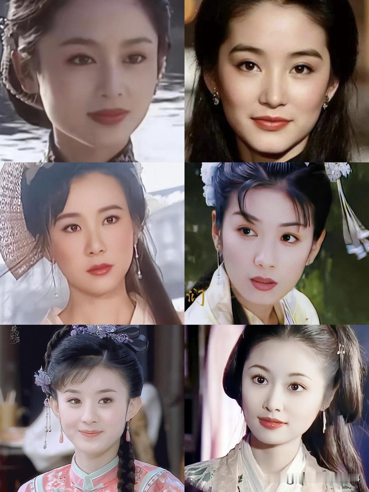 七张图看懂琼女郎审美断崖式降级
 从张嘉倪开始，琼女郎就不再是琼瑶亲自挑选，选角