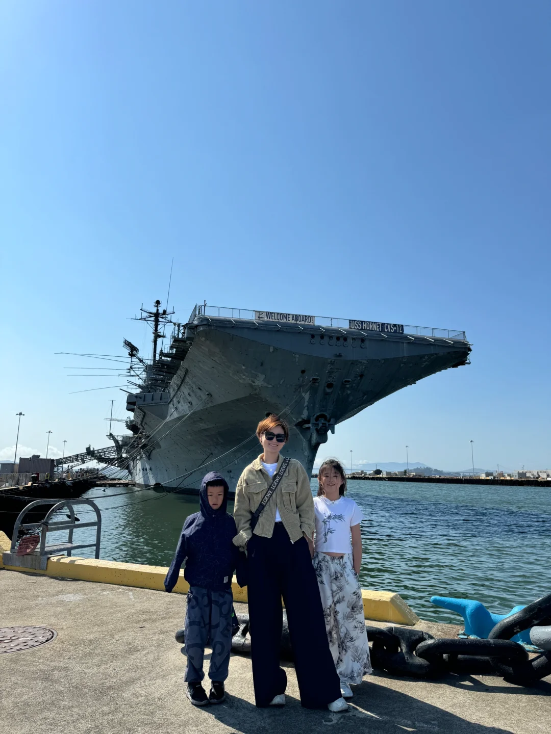 湾区遛娃之参观航母USS Hornet