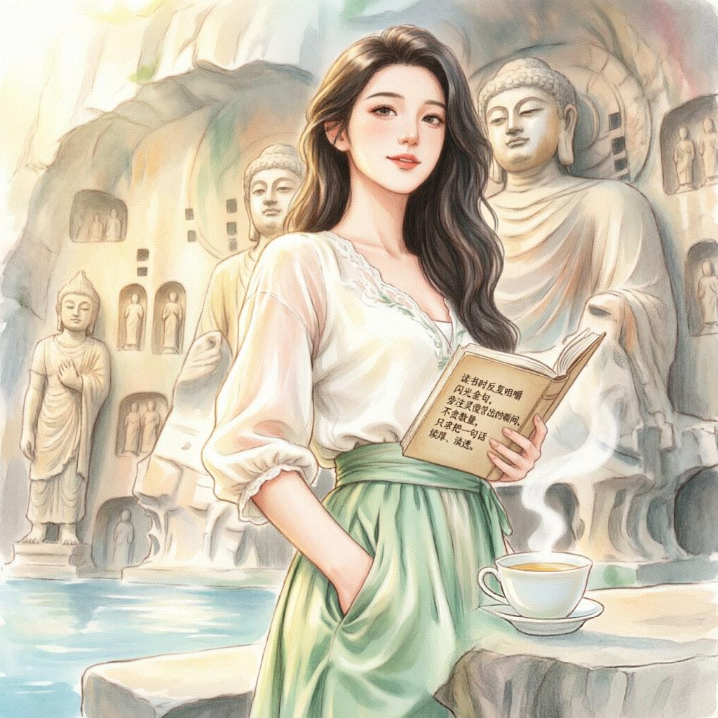 读书时反复咀嚼闪光金句，旁注灵感冒出的瞬间。不贪数量，只求把一句话读厚、读透。