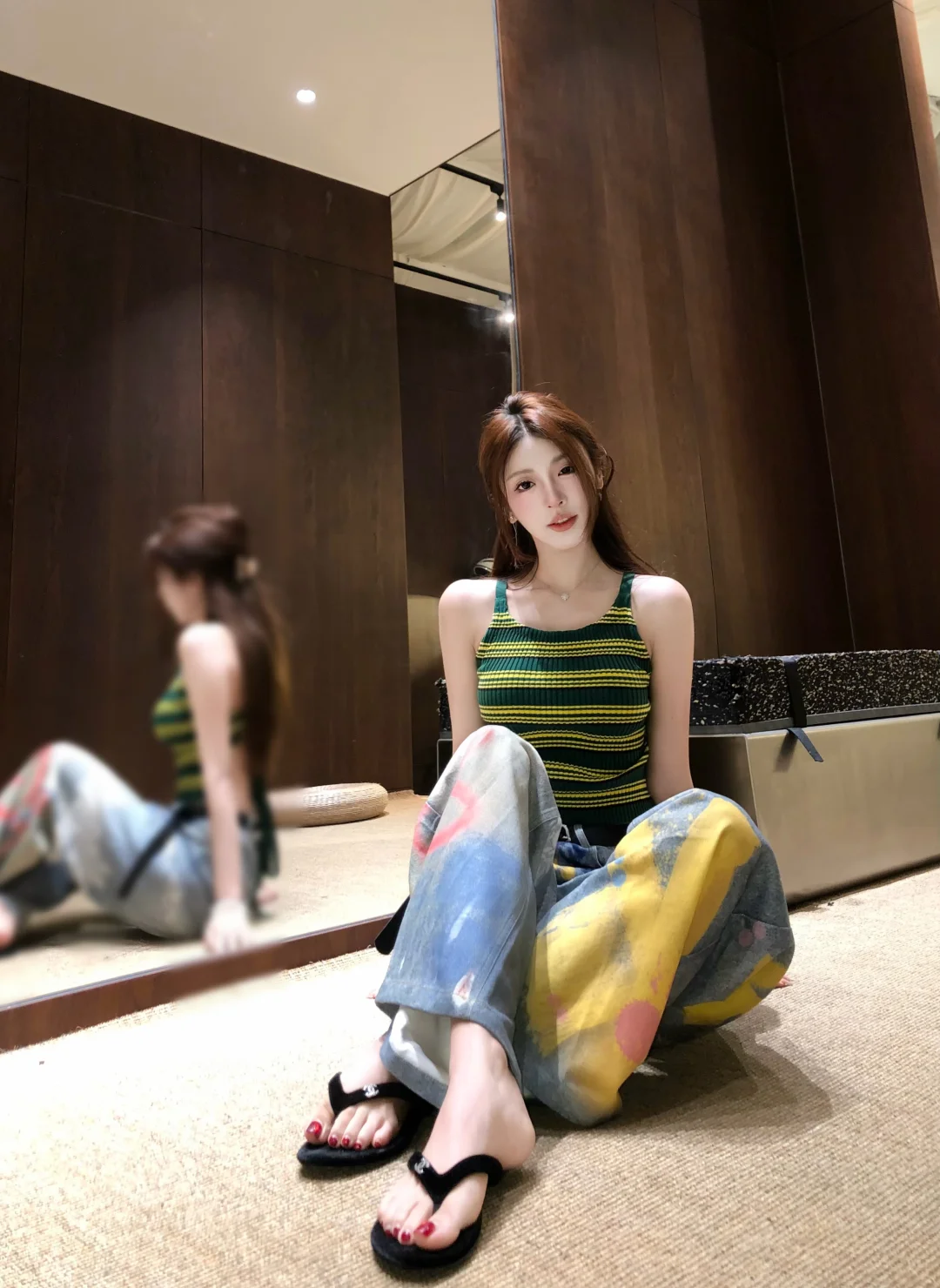 今天是彩色的～