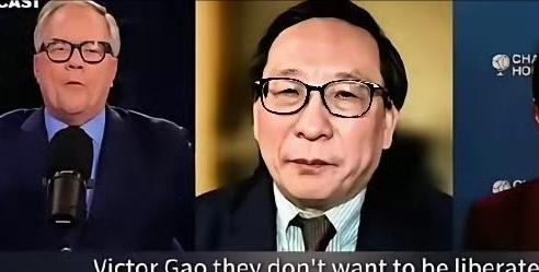 外国主持人带着恶意提问：“高志凯先生，他们不愿意接受统一，大多数台湾人不想成为中