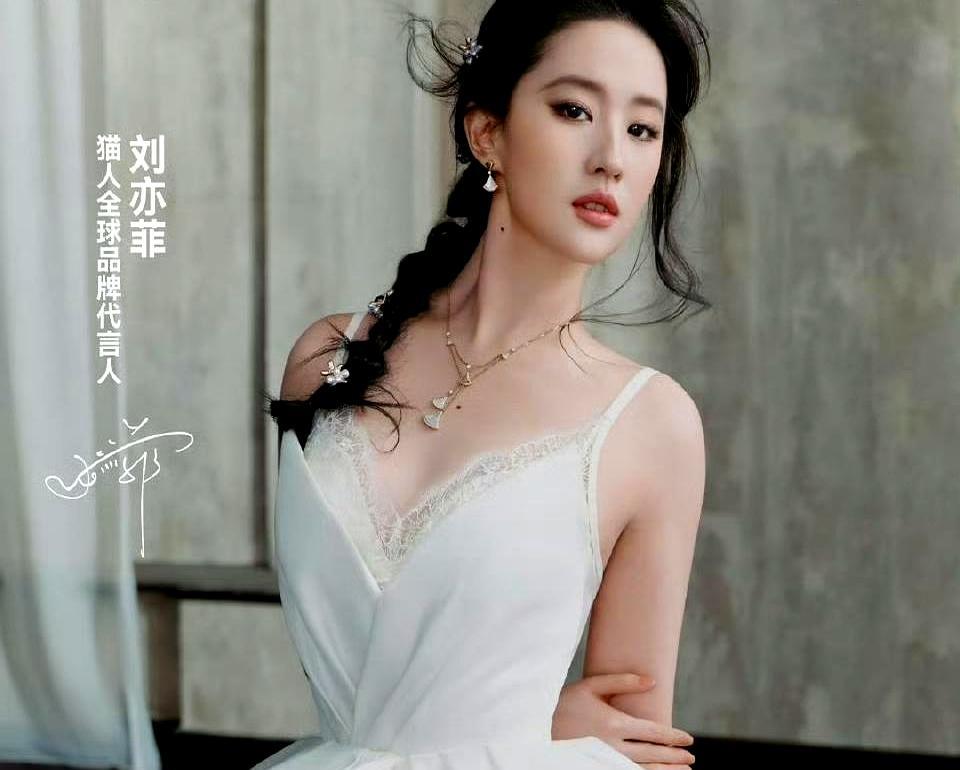 你敢信吗，刘亦菲穿199块的纯棉内衣拍广告，比穿高定礼服还炸场。
 
品牌本来准