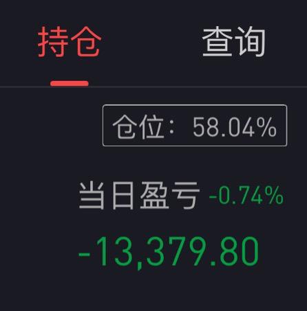 天天亏，进一个套一个的😓