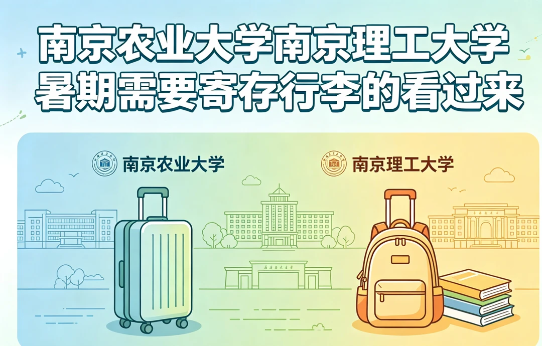 南农南理工暑期行李寄存