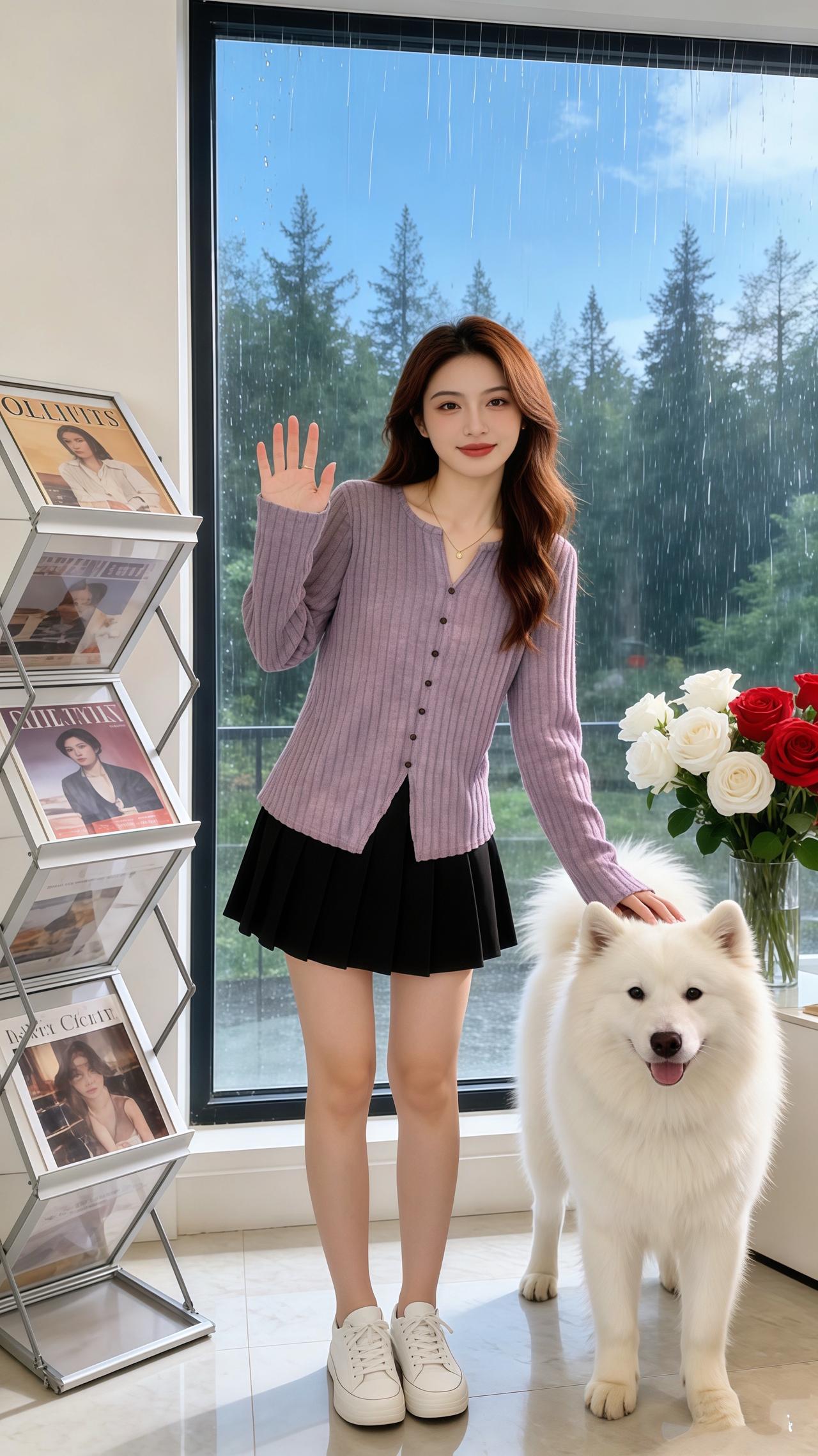 遮肉显瘦针织衫 百搭显瘦