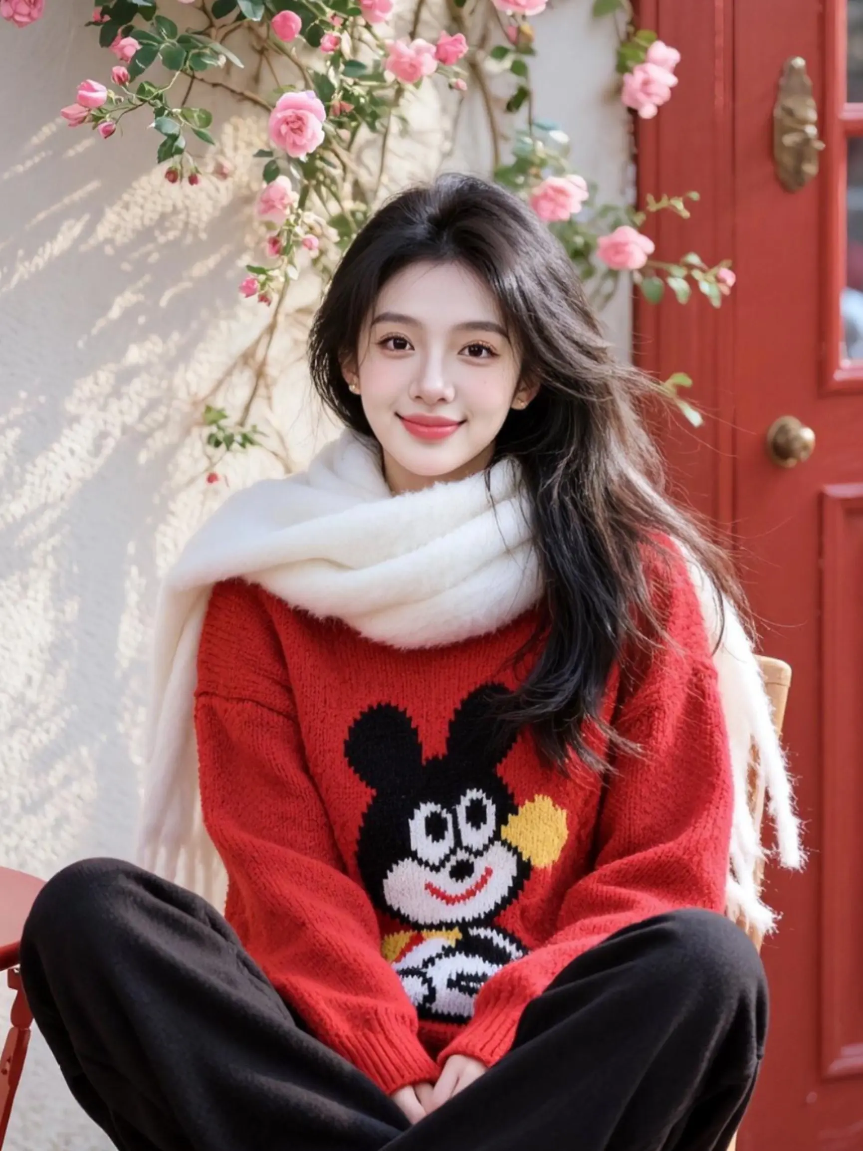 AI冬日甜美写真 随变ai随便玩 玩法合伙人计划 随变一拍都很夯 温柔穿搭