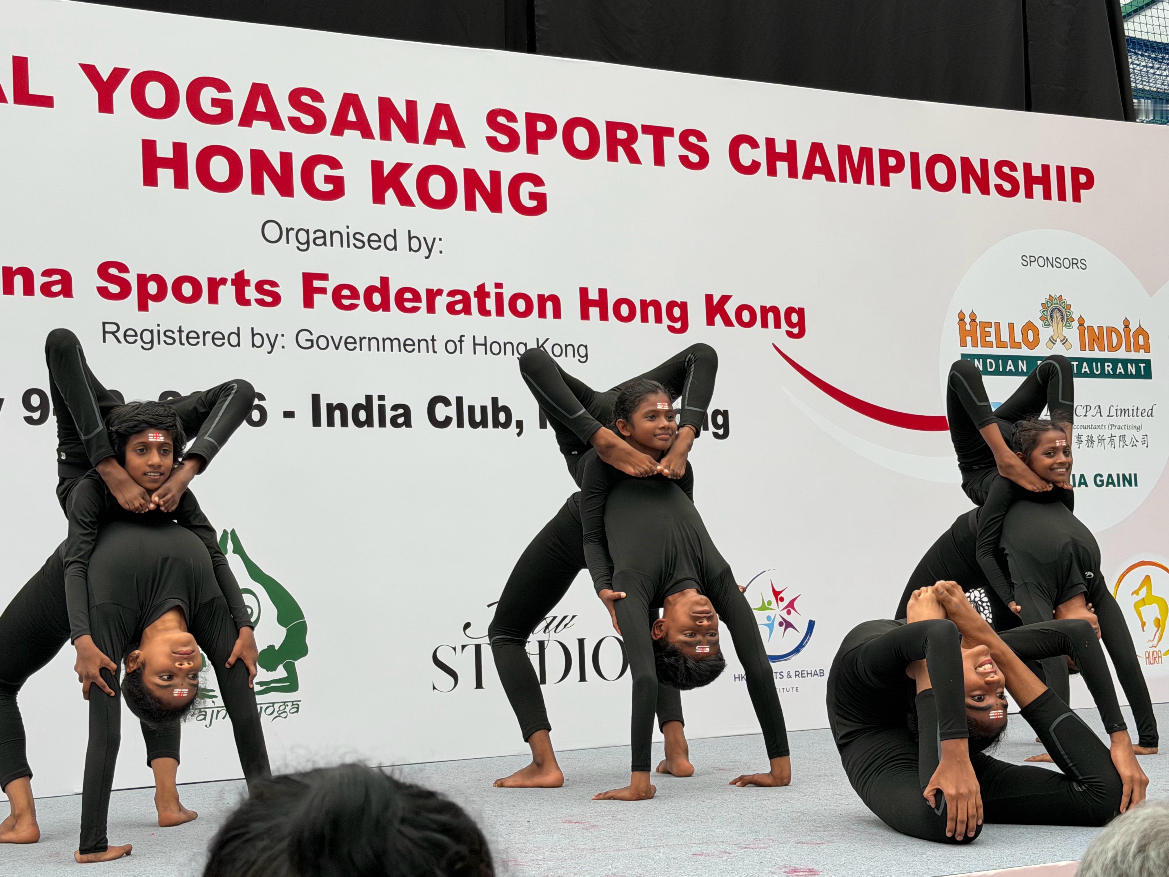 香港国际瑜伽锦标赛 中国队（宋宋）荣获艺术单人组冠军🏆瑜伽