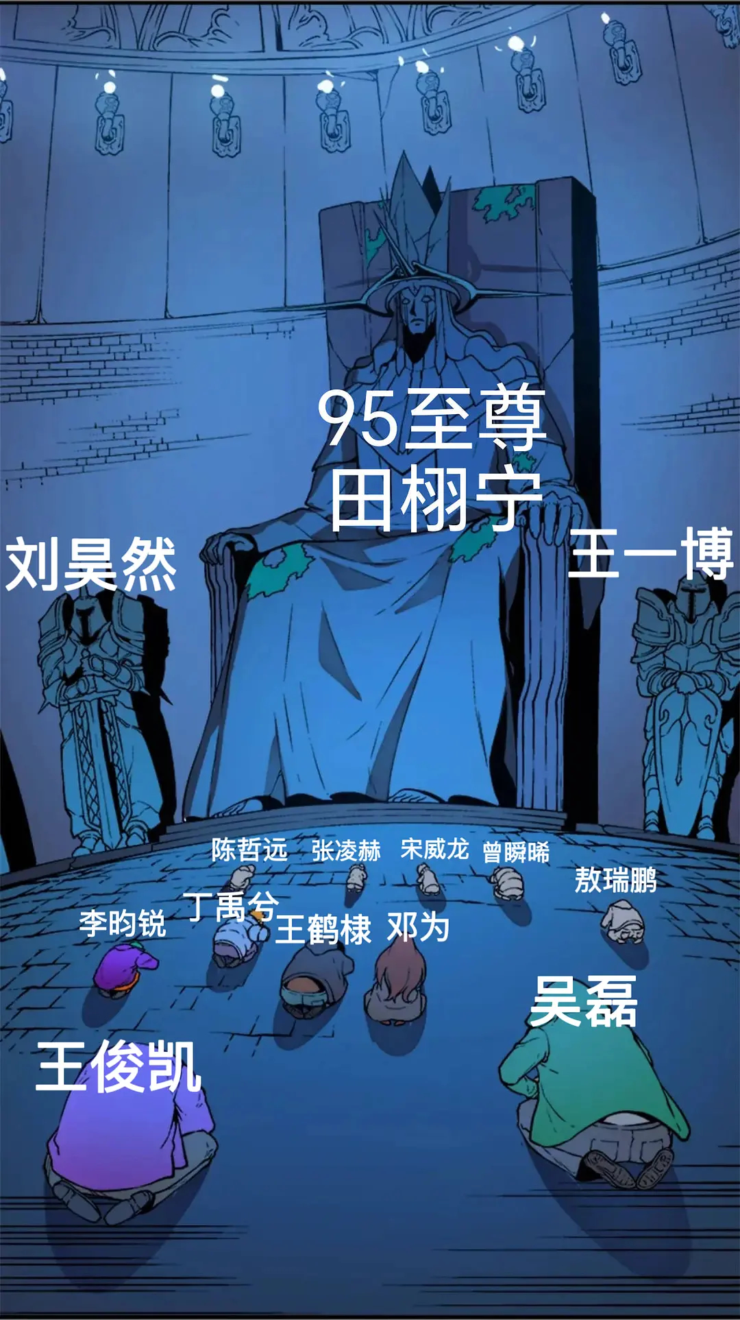 最新95生咖位排名表，田栩宁登顶，你认同吗？ ​​​