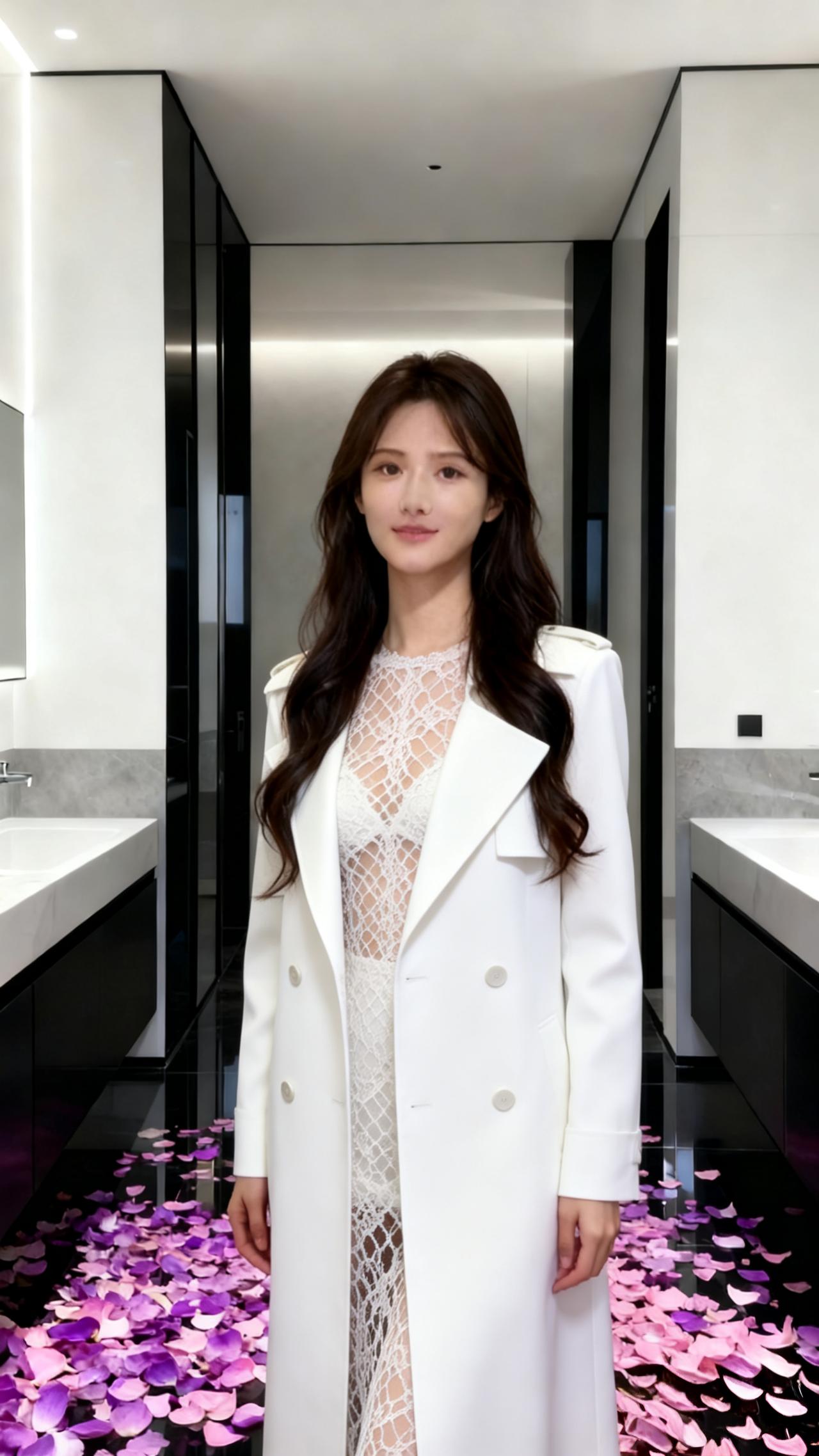 只有鲜花才能与你媲美。