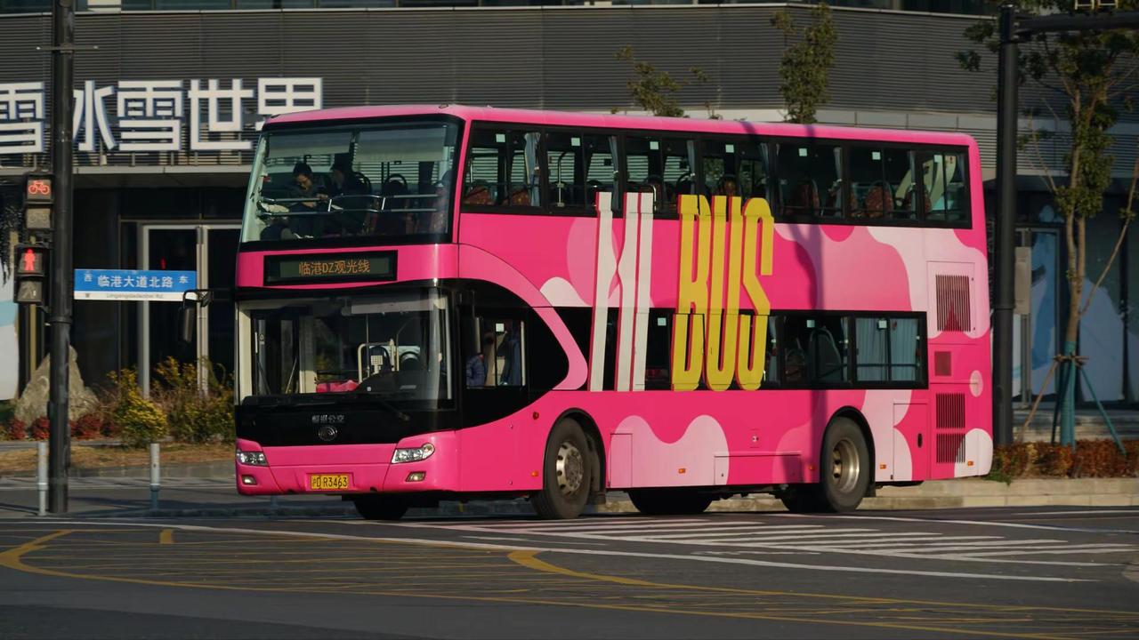 年轻的城 年轻人的城。上海公交车 临港公交 宇通客车 申沃客车