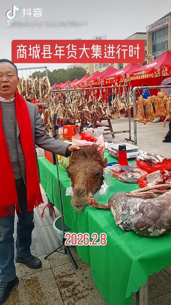 商城县年货大集进行时，2026.2.8。
大家好，我是玉老八。今天为大家带来了新