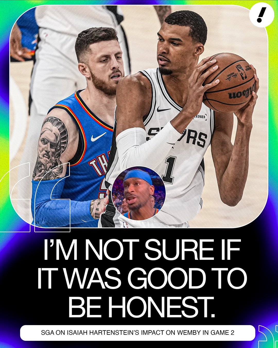 sga都不好意思说啥了…nba