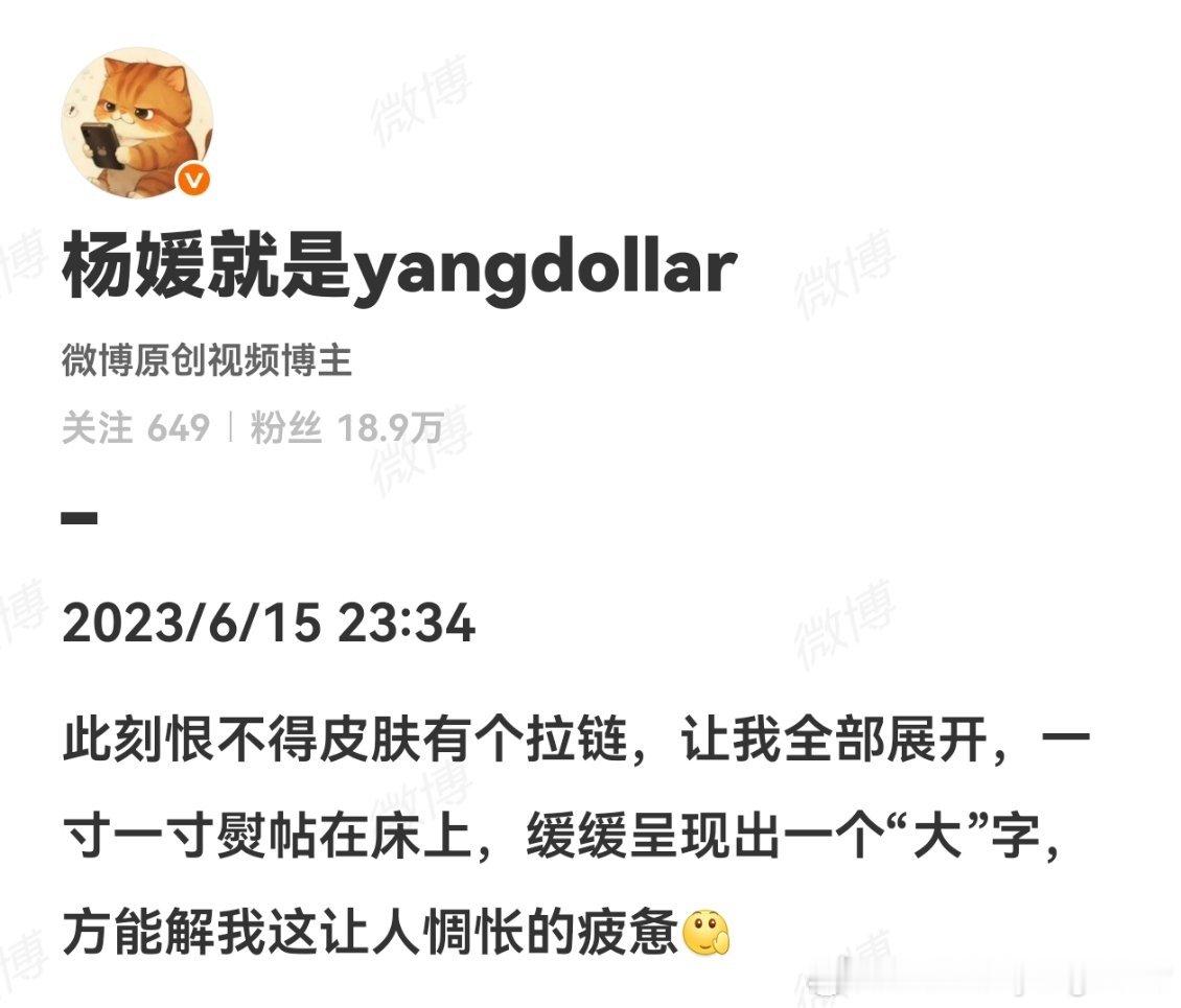 三年前的今天，我在描述“疲惫”… 