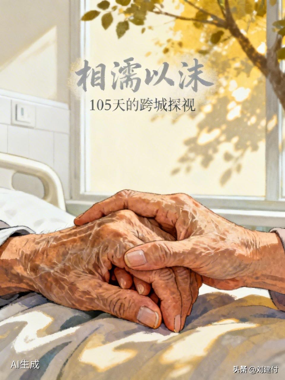 老伯拉着老伴的手含泪告别 3月13日，浙江82岁的陈阿重老伯经历了痛彻心扉的时刻