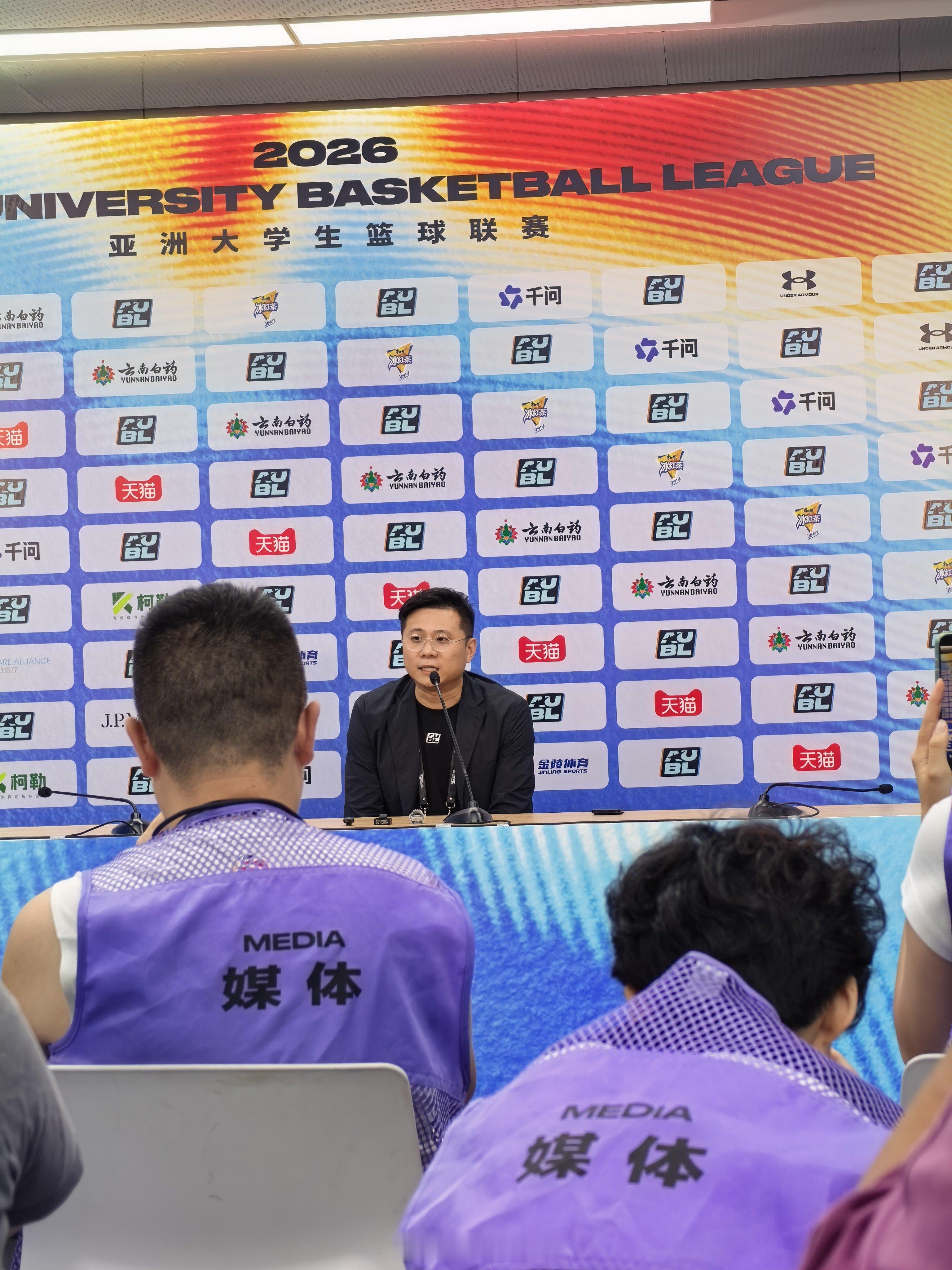 aubl2026AUBL  利用赛事间隙，AUBL亚洲大学生篮球联赛CEO李锦天